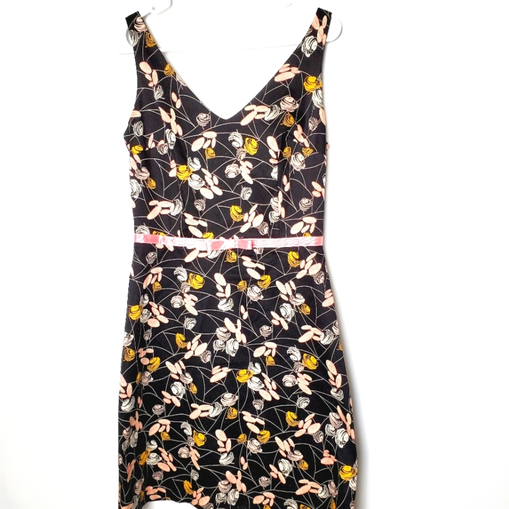 Lily Black Printed Dress